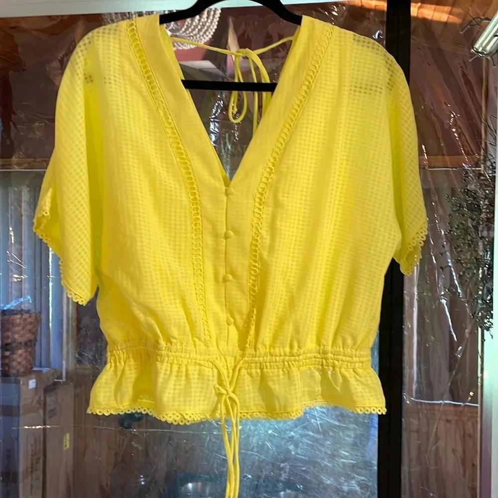 Miami, Sz XL Blouse, V Neck